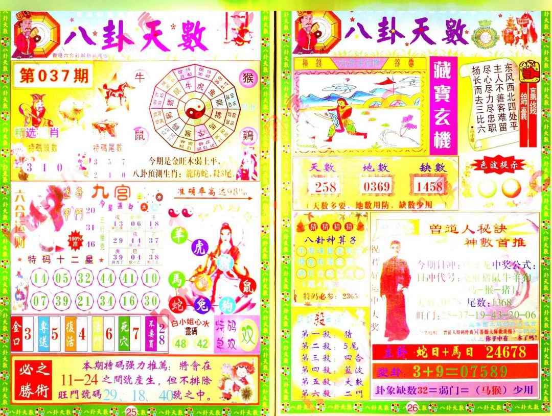 037期八卦天数[图]